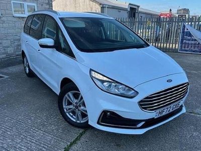 Frozen white Used 2022 Ford Galaxy Titanium MPV | £23,975 (Expensive)