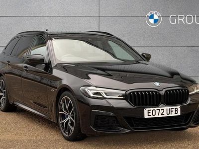 Black Used 2022 BMW 530e M Sport Estate | £27,995 (Fair price)