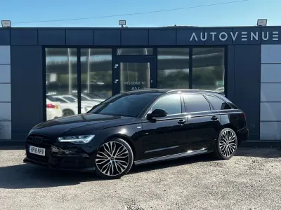 Used Audi A6 Black Edition 190 HP (139 kW) 2018 Black Estate