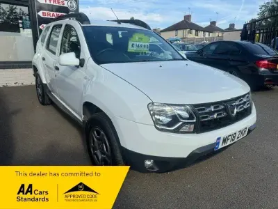 Used Dacia Duster 114 HP (83 kW) 2018 White SUV