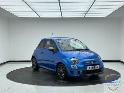 Blue Used 2020 Fiat 500 S Hatchback | £8,250 (Fair price)