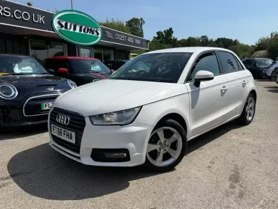 Used Audi A1 Sportback Sport 95 HP (69 kW) 2017 White Hatchback