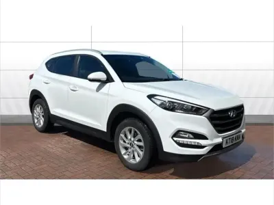 Gebraucht Hyundai Tucson SE 177 PS (130 kW) 2018 Weiß SUV