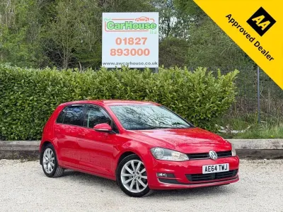 Used VW Golf VII GT 150 HP (110 kW) 2014 Red Hatchback