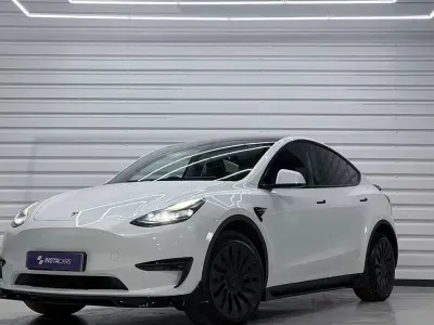 Used Tesla Model Y Long Range AWD 378 kW (514 HP) 2023 White SUV