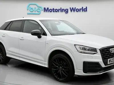 Used Audi Q2 Black Edition 150 HP (110 kW) 2020 White SUV