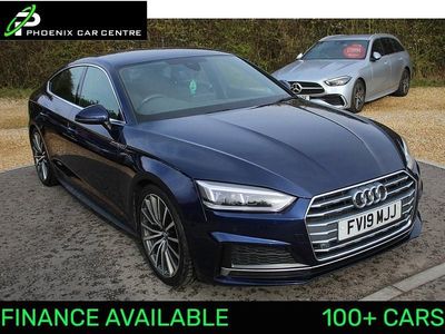 Used Audi A5 S-Line 2019 Navarra blue metallic Coupe