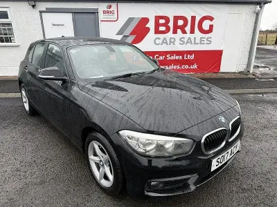 Used BMW 118 Comfort Edition 2017 Black Hatchback