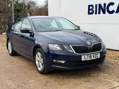 Used Skoda Octavia SE Technology 150 HP (110 kW) 2018 Blue Hatchback