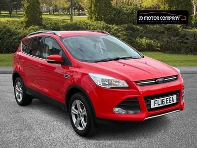 Used Ford Kuga Zetec 2016 Red SUV