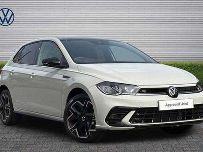 Ny VW Polo R-line 95 HK (69 kW) 2026 Svart Halvkombi