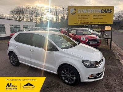 Used VW Polo Design 75 HP (55 kW) 2014 White Hatchback