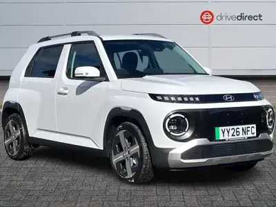 New Hyundai Inster 85 kW (116 HP) 2026 White Hatchback