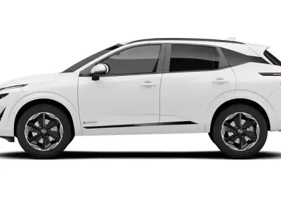 Used Nissan Qashqai N-TEC 116 HP (85 kW) 2015 White SUV