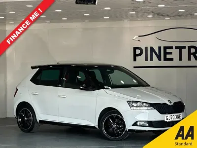 Used Skoda Fabia Monte Carlo 95 HP (69 kW) 2020 White Hatchback