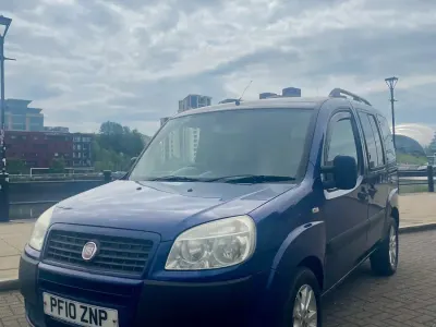 Used Fiat Doblò Dynamic 120 HP (88 kW) 2010 Blue MPV