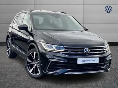 Used VW Tiguan R-line 190 HP (139 kW) 2022 Black SUV