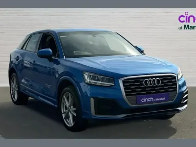 Used Audi Q2 S-Line 147 HP (108 kW) 2019 Blue SUV