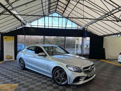 Used Mercedes C220 AMG Line Premium 2019 Silver Sedan