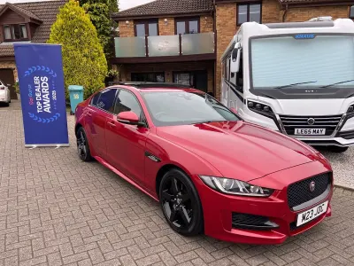 Used Jaguar XE R-Sport 240 HP (176 kW) 2016 Red Sedan