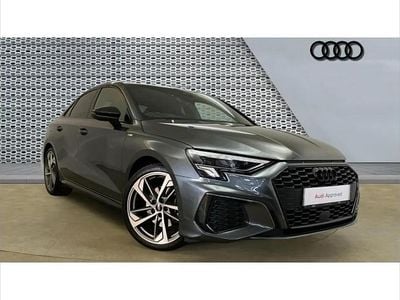 Used Audi A3 Black Edition 150 HP (110 kW) 2024 Grey Sedan