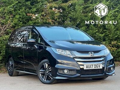 Used Honda Odyssey Hybrid 2017 Blue MPV