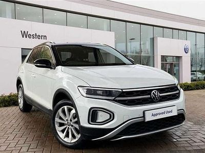 White Used 2022 VW T-Roc Style SUV | £19,390 (Fair price)
