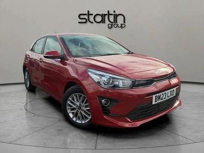 Red Used 2023 Kia Rio Hatchback | £13,650 (Fair price)