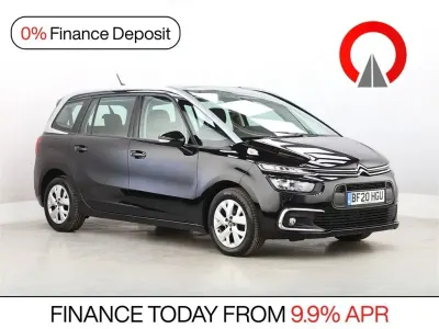 Used Citroën Grand C4 Picasso PureTech 130 HP (95 kW) 2020 Black MPV