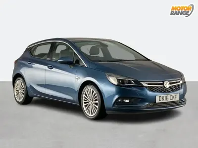 Second-hand Vauxhall Astra Elite 150 CP (110 kW) 2016 Albastru Hatchback