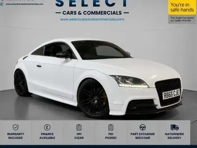 Used Audi TT Black Edition 230 HP (169 kW) 2014 White Coupe