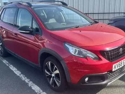 Used Peugeot 2008 GT-line 2018 Red SUV