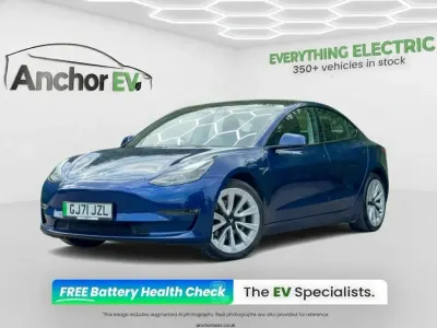 Używany Tesla Model 3 254 kW (346 KM) 2021 Niebieski Sedan/Limuzyna