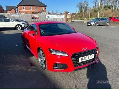 Used Audi TT S-Line 2015 Red Coupe