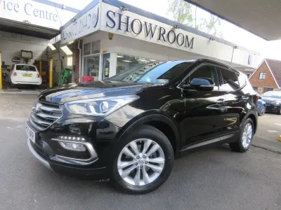 Used Hyundai Santa Fe Premium 200 HP (147 kW) 2017 Black SUV