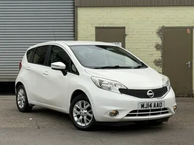 Used Nissan Note Acenta Premium 2014 White Hatchback