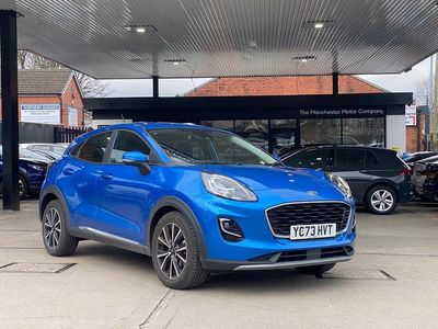 Used Ford Puma Titanium 125 HP (91 kW) 2024 Blue SUV