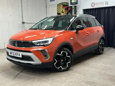 Used Vauxhall Crossland Elite 2021 Orange SUV