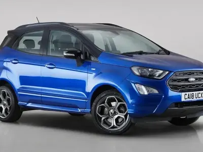 Used Ford Ecosport ST-Line 125 HP (91 kW) 2018 Blue SUV