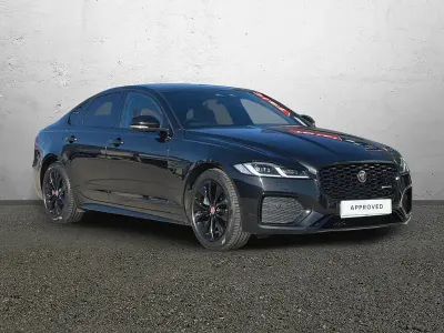 Second-hand Jaguar XF R-Dynamic 200 CP (147 kW) 2023 Negru Berlinǎ