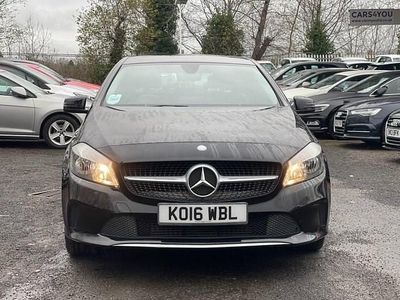 Used Mercedes A180 122 HP (89 kW) 2016 Black Hatchback