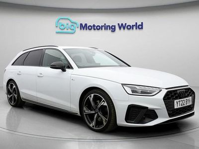 Used Audi A4 Black Edition 148 HP (108 kW) 2022 White Estate