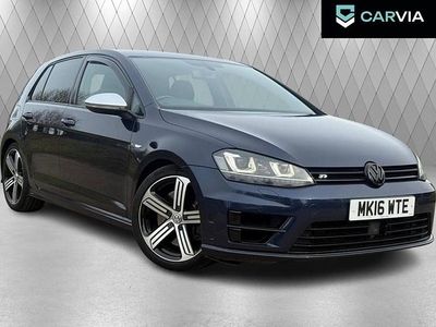 Used VW Golf VII R 300 HP (220 kW) 2016 Blue Hatchback