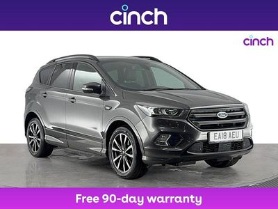 Grey Used 2018 Ford Kuga ST-Line SUV | £11,199 (Fair price)
