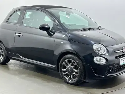Used Fiat 500C 69 HP (50 kW) 2022 Black Cabriolet