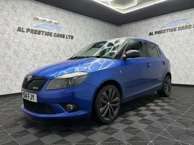 Used Skoda Fabia vRS 2014 Blue Hatchback
