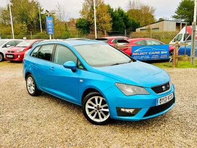 Begagnad Seat Ibiza ST FR 105 HK (77 kW) 2013 Blå Kombi