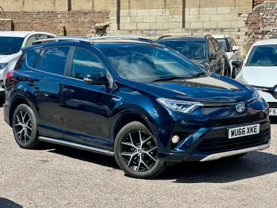 Used Toyota RAV4 197 HP (144 kW) 2016 Blue SUV