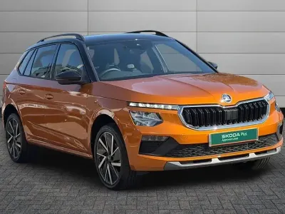 New Skoda Kamiq Design Edition 114 HP (83 kW) 2026 Phoenix orange SUV