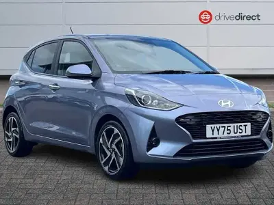 Usado Hyundai i10 Premium 79 HP (58 kW) 2025 Azul Citadino